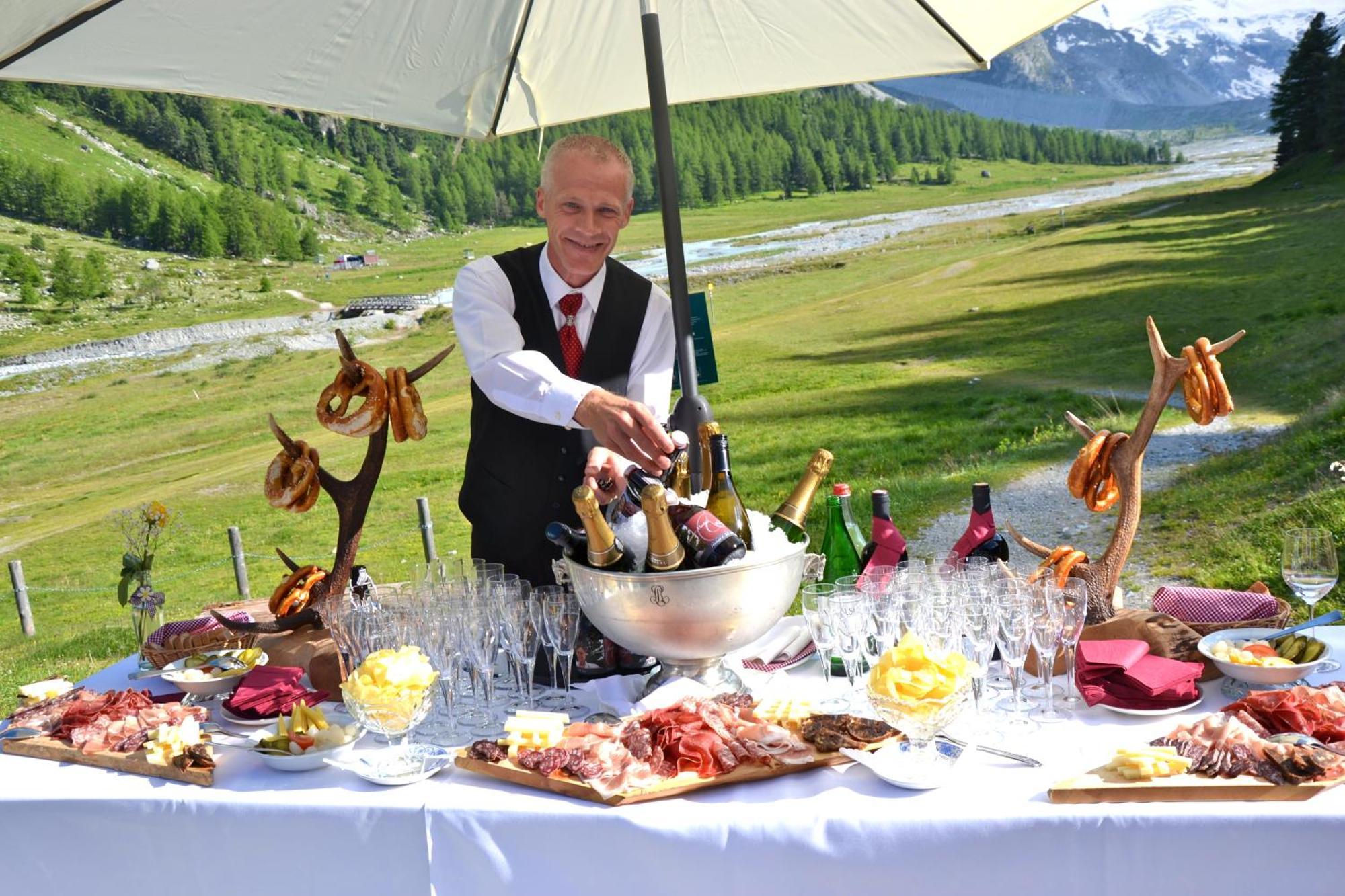 Hotel Roseg-Gletscher بونتريسنا المظهر الخارجي الصورة