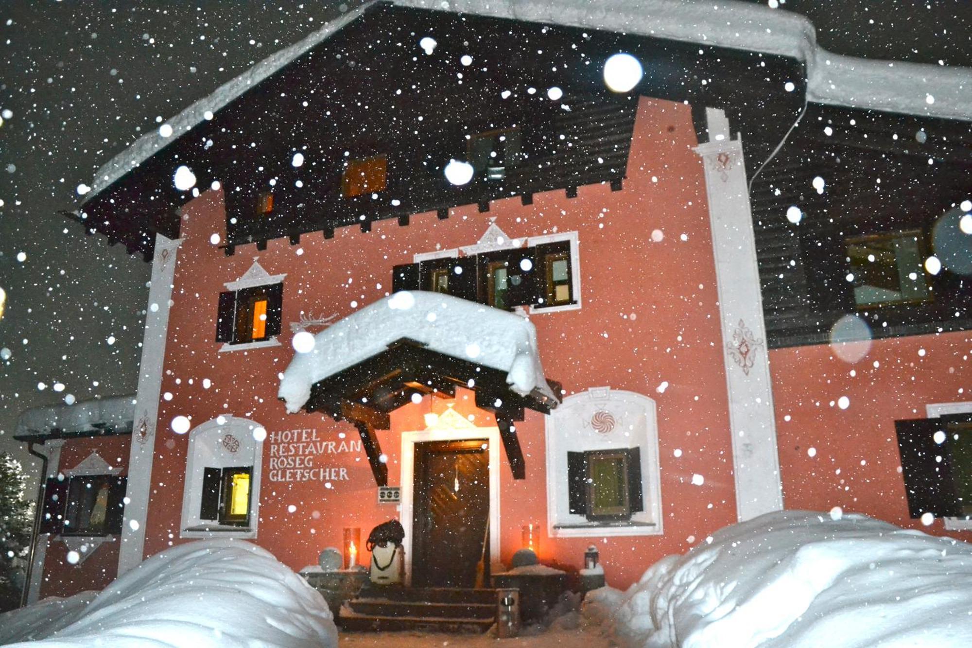 Hotel Roseg-Gletscher بونتريسنا المظهر الخارجي الصورة